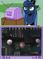 Size: 498x669 | Tagged: capacitor, derpibooru import, exploitable meme, gamer luna, meme, obligatory pony, princess luna, safe, tv meme, xbox