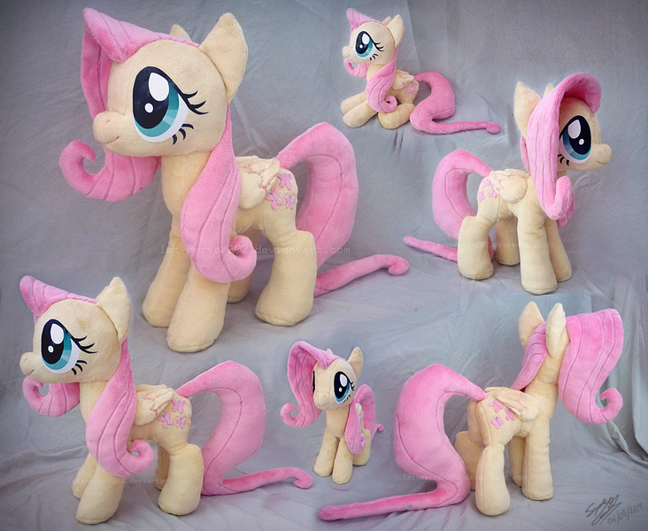 Size: 2376x1947 | Tagged: artist:sewyouplushiethings, derpibooru import, fluttershy, irl, photo, plushie, safe, solo