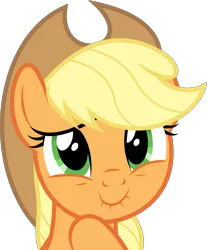 Size: 6000x7255 | Tagged: absurd resolution, applejack, artist:dasprid, derpibooru import, portrait, safe, simple background, solo, .svg available, transparent background, vector