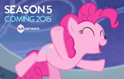 Size: 548x349 | Tagged: safe, derpibooru import, official, pinkie pie, earth pony, pony, season 5, female, happy, mare, solo, the hub, twitter