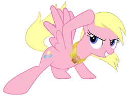 Size: 3950x3000 | Tagged: safe, derpibooru import, edit, derpy hooves, pinkie pie, oc, pegasus, pony, derpy pie, female, mare, simple background, solo, transparent background, vector