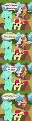 Size: 1280x4876 | Tagged: apple bloom, artist:inkie-heart, ask, cutie mark crusaders, derpibooru import, glasses, lyra heartstrings, professor lyra, safe, scootaloo, sweetie belle, tumblr