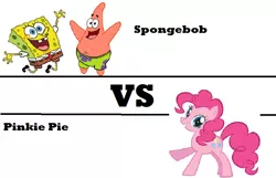 Size: 816x524 | Tagged: safe, artist:angrynoahs, derpibooru import, pinkie pie, image, patrick star, png, spongebob squarepants, spongebob squarepants (character)