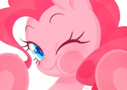 Size: 900x636 | Tagged: artist:qpqp, close-up, derpibooru import, pinkie pie, safe, solo