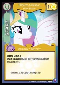 Size: 240x336 | Tagged: canterlot nights, ccg, derpibooru import, enterplay, mlp trading card game, princess celestia, safe, solo