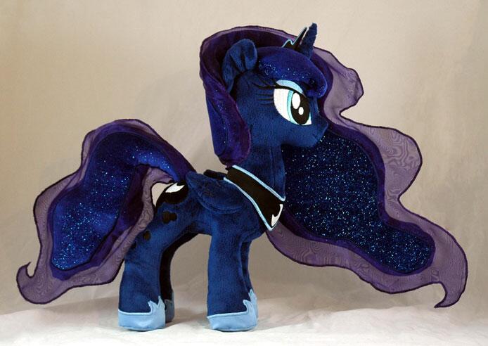 Size: 694x492 | Tagged: 4de, derpibooru import, irl, official, photo, plushie, princess luna, safe, twitter