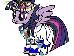 Size: 1024x768 | Tagged: safe, artist:omegaridersangou, derpibooru import, twilight sparkle, twilight sparkle (alicorn), alicorn, pony, cosplay, cure beauty, glitter breeze, precure, pretty cure, smile precure, solo