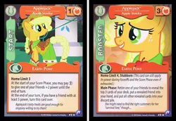 Size: 696x480 | Tagged: applejack, canterlot nights, ccg, derpibooru import, enterplay, mlp trading card game, safe