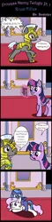 Size: 1000x4230 | Tagged: safe, artist:icesticker, derpibooru import, princess celestia, princess luna, twilight sparkle, twilight sparkle (alicorn), alicorn, pony, ask princess nanny twilight, age regression, cewestia, comic, female, filly, mare, royal guard, woona