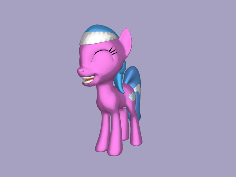 Size: 2000x1500 | Tagged: aloe, derpibooru import, pony creator 3d, ponylumen, safe, solo, spa pony