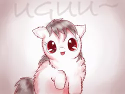 Size: 1024x768 | Tagged: artist:waggytail, cute, derpibooru import, fluffy pony, fluffy pony original art, safe, solo, uguu