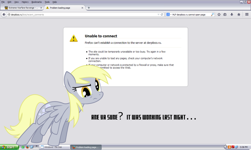 Size: 1280x768 | Tagged: derpibooru, derpibooru import, derpy hooves, firefox, meta, safe, text, vector, windows, windows xp