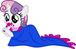 Size: 6228x4000 | Tagged: 5-year-old, 5-year-old sweetie belle, artist:jeatz-axl, clothes, derpibooru import, dress, for whom the sweetie belle toils, lipstick, messy, safe, simple background, solo, .svg available, sweetie belle, transparent background, vector, younger