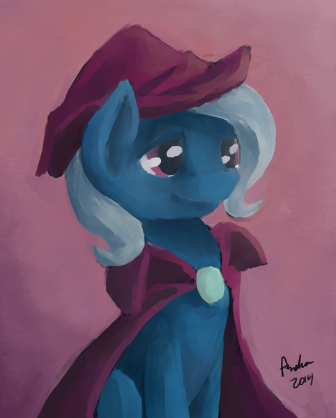 Size: 2306x2868 | Tagged: safe, artist:andersbaker, derpibooru import, trixie, pony, unicorn, female, mare, solo