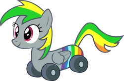 Size: 1492x983 | Tagged: artist:zacatron94, derpibooru import, oc, oc:wheely bopper, original species, safe, simple background, solo, transparent background, unofficial characters only, vector, wheelpone