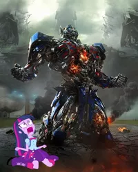 Size: 700x875 | Tagged: safe, artist:transformersguy1000, derpibooru import, twilight sparkle, equestria girls, exploitable meme, meme, optimus prime, transformers, transformers age of extinction, twiscream