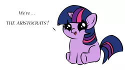 Size: 1194x668 | Tagged: derpibooru import, exploitable meme, filly twilight sparkle, filly twilight telling an offensive joke, meme, obligatory pony, punchline, safe, solo, the aristocrats, twilight sparkle