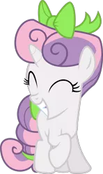 Size: 2500x4217 | Tagged: artist:incognito-i, derpibooru import, safe, simple background, sisterhooves social, solo, sweetie belle, transparent background, vector