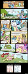 Size: 600x1586 | Tagged: angel bunny, artist:foudubulbe, comic, derpibooru import, discord, fluttershy, memory lapse, rainbow dash, safe, tea