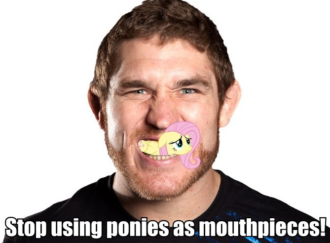 Size: 669x492 | Tagged: derpibooru import, fluttershy, human, irl, irl human, mouth guard, mouthpiece, parody, photo, safe