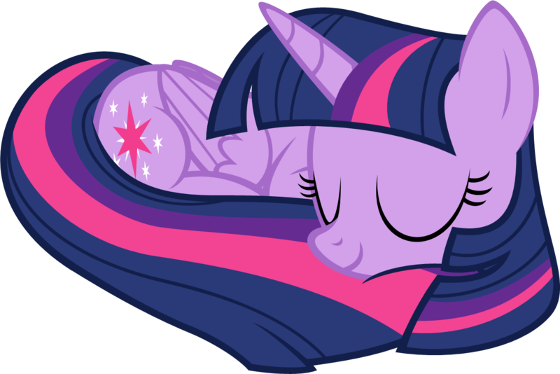 Size: 1249x833 | Tagged: safe, artist:zacatron94, derpibooru import, twilight sparkle, twilight sparkle (alicorn), alicorn, pony, behaving like a cat, curled up, cute, eyes closed, female, mare, prone, simple background, sleeping, smiling, solo, tail pillow, transparent background, twiabetes, vector, weapons-grade cute