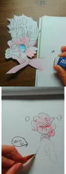 Size: 728x1891 | Tagged: artist:danadyu, derpibooru import, human, irl, irl human, jumped-out-pinkieanswers, paper child, photo, pinkie pie, safe