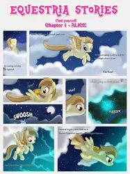 Size: 1800x2409 | Tagged: artist:estories, comic, comic:find yourself, derpibooru import, flying, oc, oc:alice goldenfeather, oc:comet, phoenix, safe, unofficial characters only