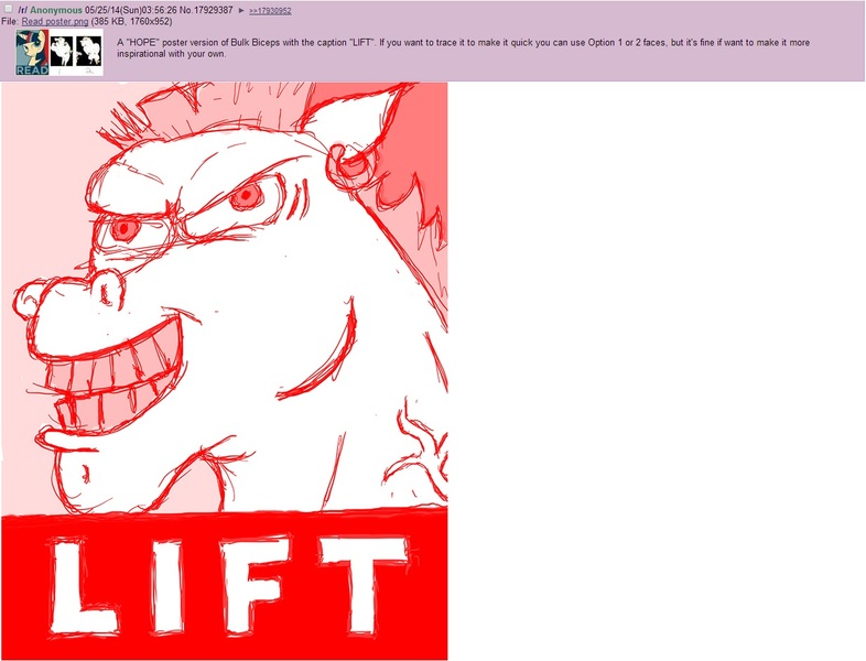 Size: 1234x942 | Tagged: 4chan, artist:redanon, bulk biceps, derpibooru import, do you even lift, hope poster, inspirational, meme, monochrome, motivational poster, requested art, safe