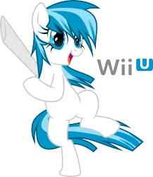 Size: 3235x3728 | Tagged: artist:overdriv3n, console ponies, derpibooru import, my little console, ponified, safe, solo, wii u