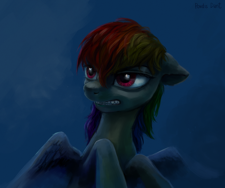 Size: 1785x1494 | Tagged: artist:kaermter, derpibooru import, rainbow dash, safe, solo