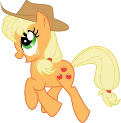 Size: 886x901 | Tagged: applejack, artist:okaminekowiesel, derpibooru import, safe, simple background, solo, transparent background, trotting, vector