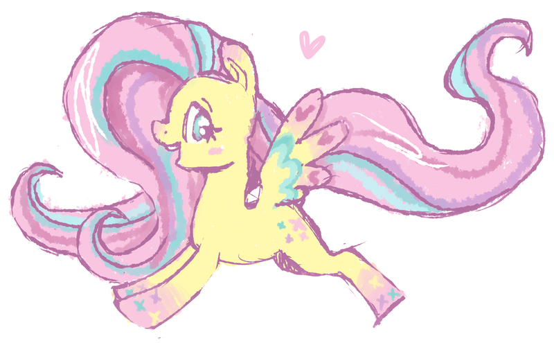 Size: 3832x2371 | Tagged: artist:ehherinn, derpibooru import, fluttershy, rainbow power, safe, solo