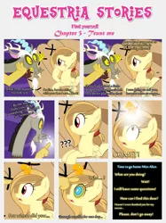 Size: 1800x2409 | Tagged: artist:estories, baseball glove, comic, comic:find yourself, derpibooru import, discord, oc, oc:alice goldenfeather, oc:comet, phoenix, safe