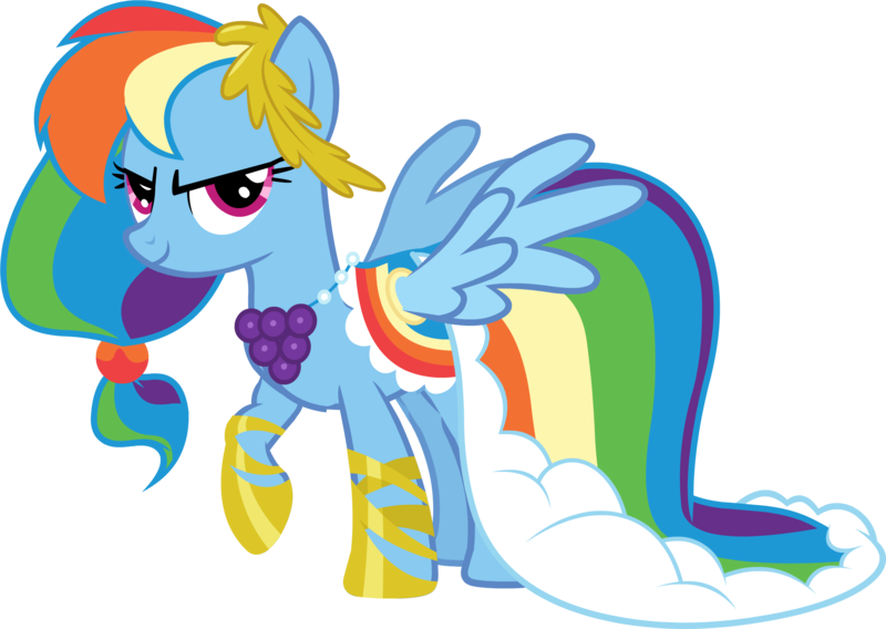 Size: 2802x1989 | Tagged: safe, artist:slo-momo, derpibooru import, rainbow dash, pegasus, pony, the best night ever, clothes, dress, gala dress, simple background, solo, transparent background, vector