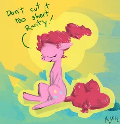 Size: 1550x1600 | Tagged: alternate hairstyle, artist:doctorpepperphd, pinkie pie, safe, solo