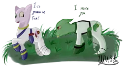 Size: 1201x665 | Tagged: artist:shizaluckydevil, derpibooru import, earthworm jim, evil jim, jim, ponified, safe