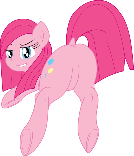 Size: 4588x5364 | Tagged: absurd resolution, artist:thedarknimbus, derpibooru import, featureless crotch, pinkamena diane pie, pinkie pie, plot, solo, suggestive, underhoof