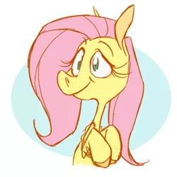 Size: 500x500 | Tagged: artist:frostadflakes, derpibooru import, fluttershy, safe, solo