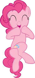 Size: 3181x7015 | Tagged: absurd resolution, artist:decompressor, crossed legs, derpibooru import, desperation, need to pee, omorashi, pinkie pie, potty dance, potty emergency, potty time, safe, simple background, smiling, solo, the last roundup, transparent background, trotting in place, vector