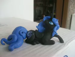 Size: 2816x2112 | Tagged: artist:ihmislehma, derpibooru import, irl, nightmare moon, photo, safe, sculpture, solo