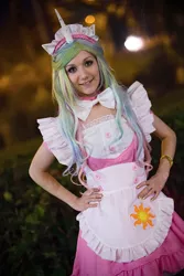 Size: 600x900 | Tagged: safe, artist:skywardelf, derpibooru import, princess celestia, human, cosplay, irl, irl human, photo, solo