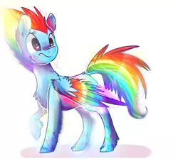 Size: 3300x3000 | Tagged: safe, artist:bonbrony, derpibooru import, rainbow dash, rainbow power, solo