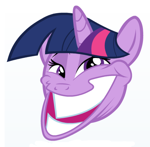 Size: 488x479 | Tagged: artist:mikesouthmoor, cropped, derpibooru import, faic, hoers, meme, reaction image, safe, simple background, solo, trollface, twilight sparkle, white background
