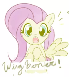 Size: 291x326 | Tagged: artist:askumfluttershy, derpibooru import, expand dong, exploitable meme, fluttershy, meme, solo, suggestive, wingboner