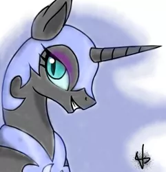 Size: 640x664 | Tagged: artist:shadowsvaporized, derpibooru import, nightmare moon, safe, solo