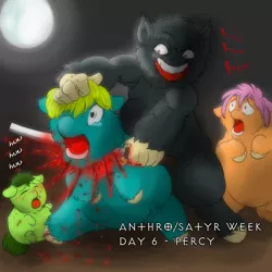 Size: 1250x1250 | Tagged: anthro, anthro fluffy, artist:ryunnosuke, blood, death, decapitation, derpibooru import, edgy, fluffy pony, fluffy pony foal, fluffy pony grimdark, grimdark, murder, source needed, teary eyes