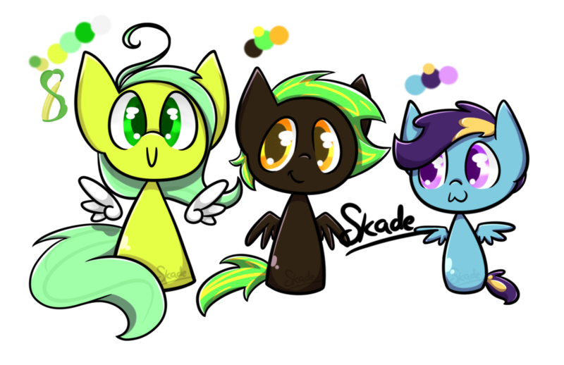 Size: 1024x663 | Tagged: safe, artist:midnightpremiere, derpibooru import, oc, oc:lemon party, oc:little giant, oc:midnight premier, unofficial characters only, pegasus, pony, foal, guide, palette, reference sheet