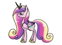 Size: 3510x2552 | Tagged: artist:lrusu, derpibooru import, princess cadance, safe, solo