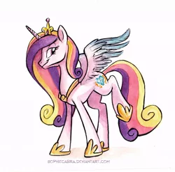 Size: 682x673 | Tagged: artist:kenket, artist:spainfischer, derpibooru import, princess cadance, raised leg, safe, solo, spread wings