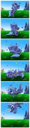 Size: 1200x4993 | Tagged: safe, artist:dawnmistpony, derpibooru import, princess luna, alicorn, butterfly, pony, :o, adorable distress, building, carrying, castle, comic, crying, cute, dark comedy, field, filly, flower, flying, frown, hair pulling, happy, horses doing horse things, house, insect on nose, laughing, lepidopterophobia, lunabetes, meadow, missing accessory, on back, open mouth, rolling, scenery, sitting, speech bubble, spread wings, story in the source, surprised, tail, tail pull, underhoof, upside down, wat, wide eyes, wings, woona, woonabuse, younger